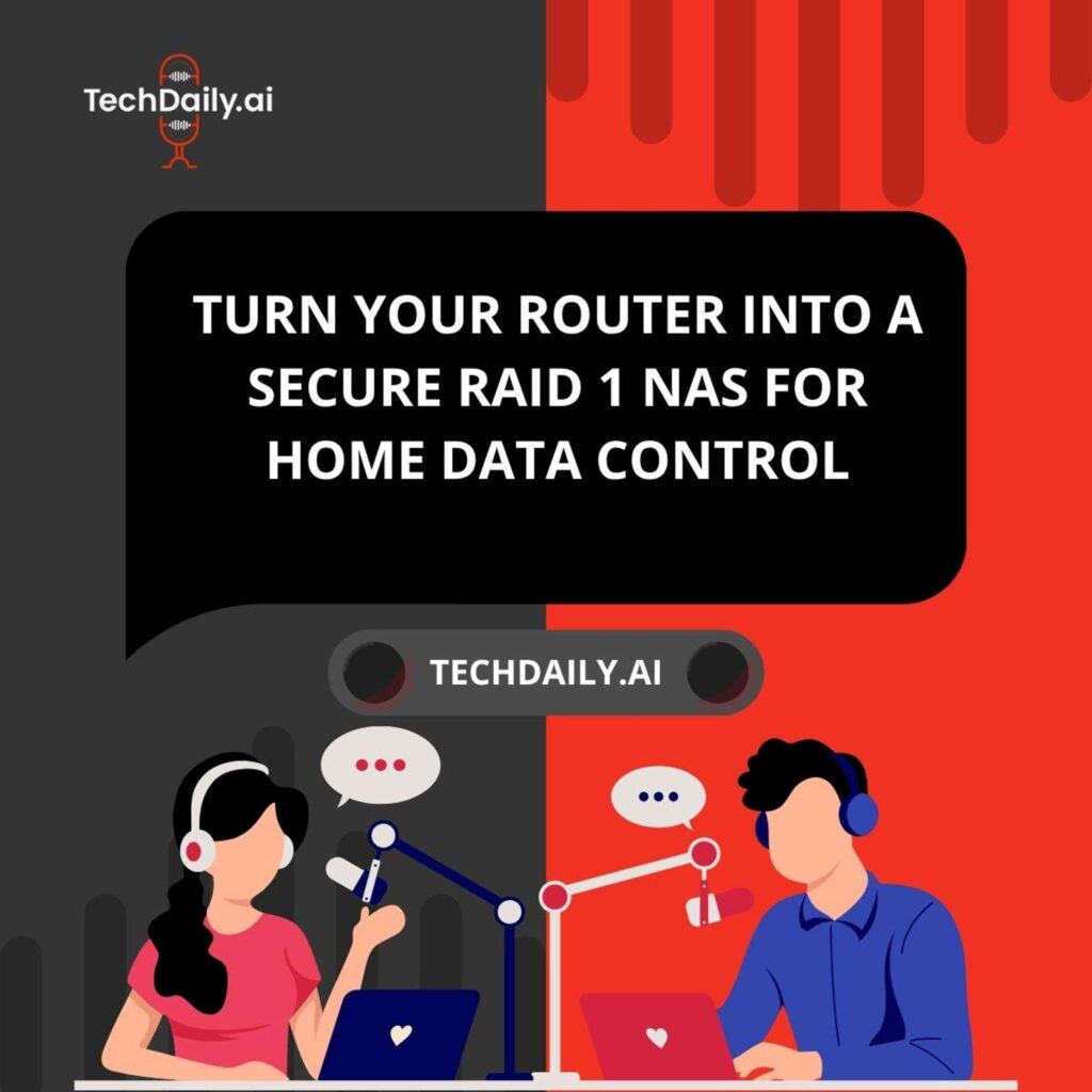 Turn Your Router Into a Secure RAID 1 NAS for Home Data Control ...