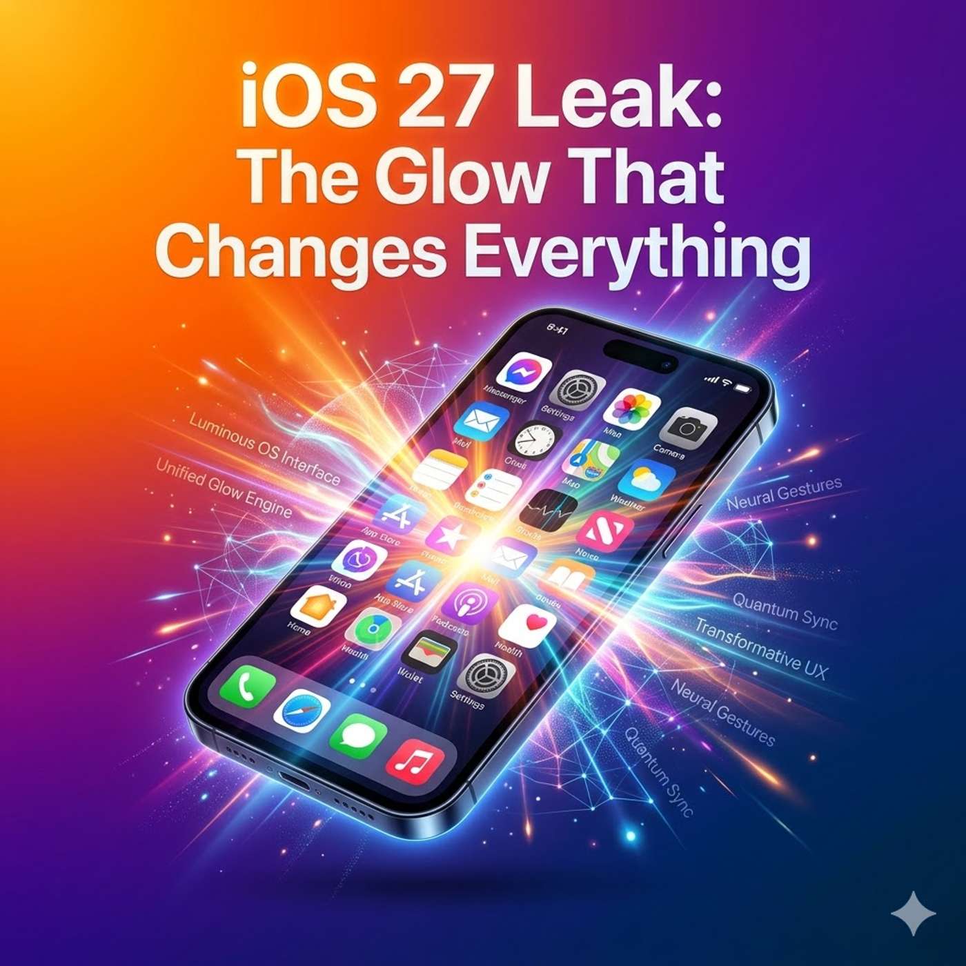 iOS 27 Leak: The Glow That Changes Everything