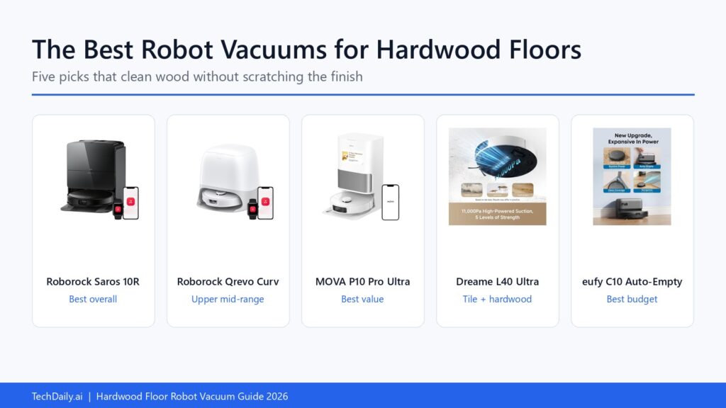 best robot vacuum for hardwood floors