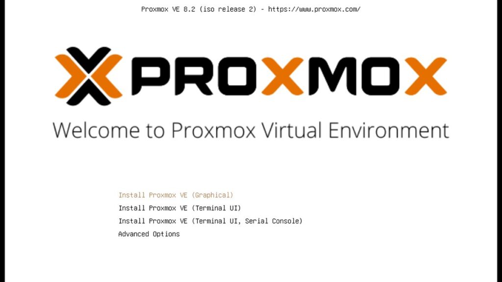 how to install proxmox