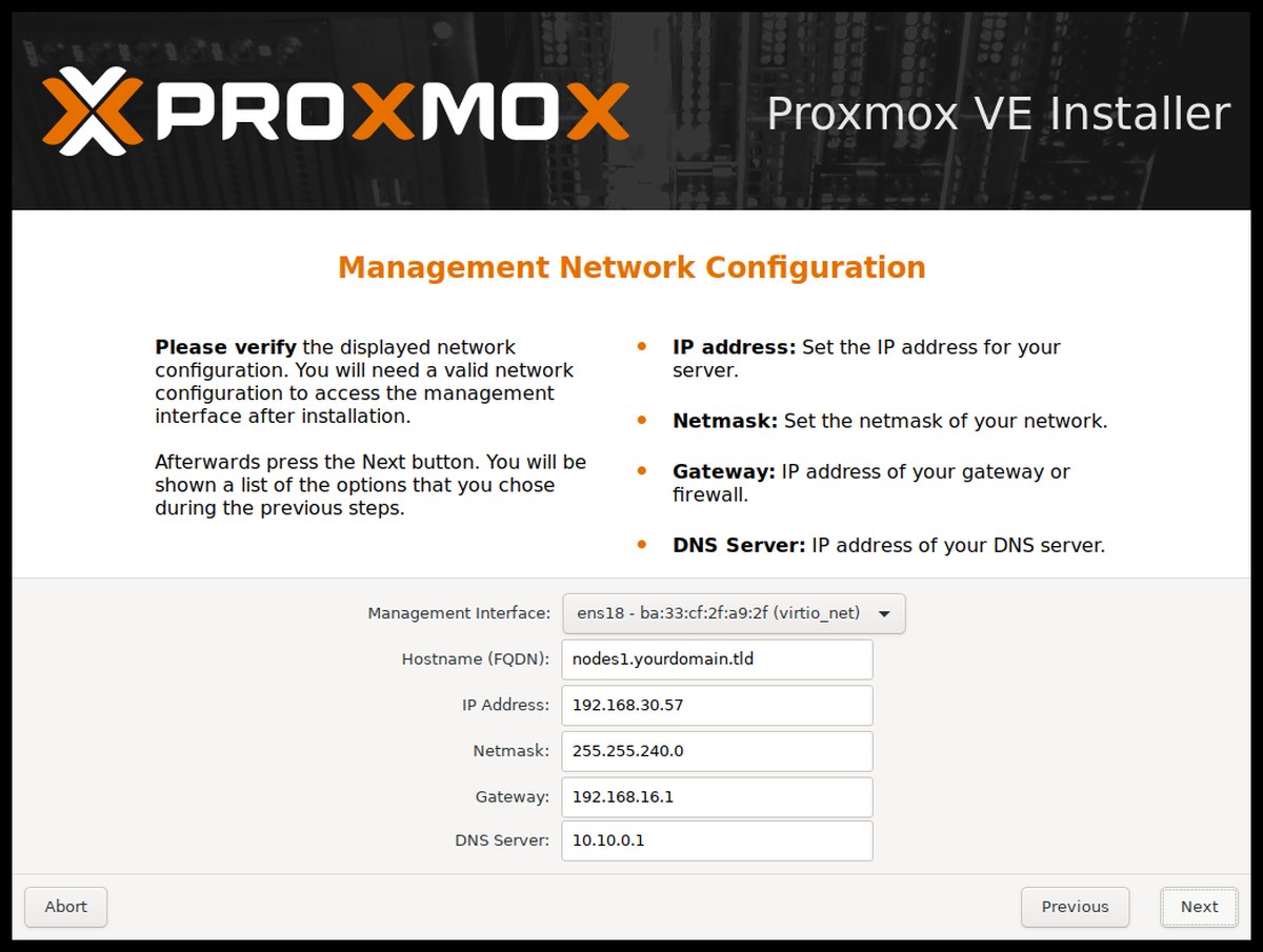 how to install proxmox