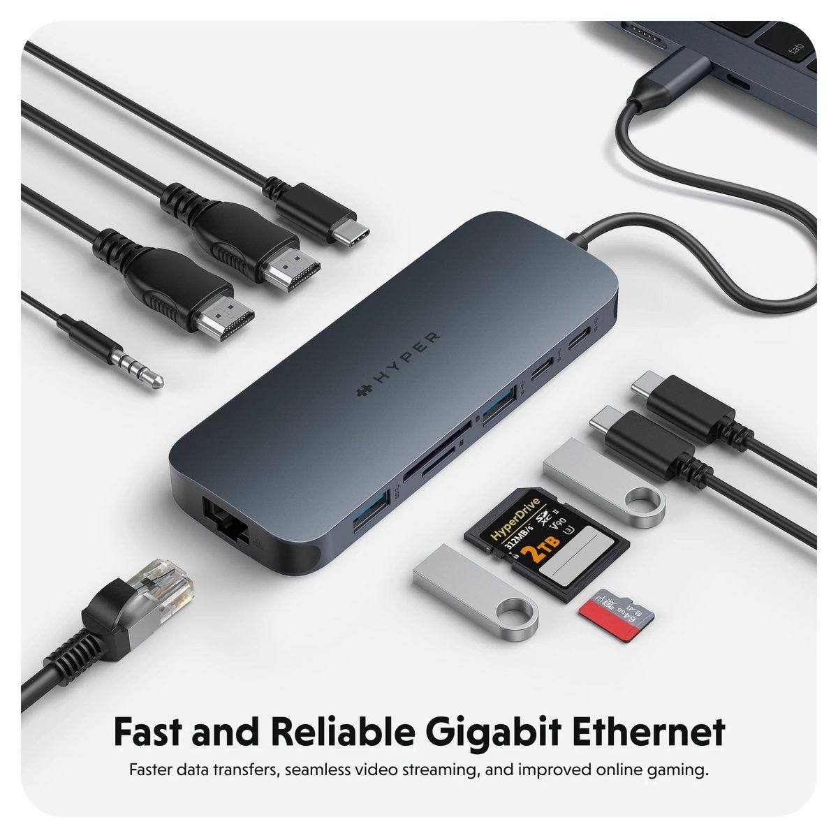 hyperdrive next 11 port usb c hub review