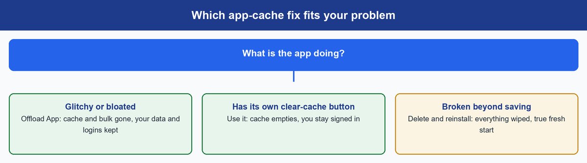 how to clear cache on iphone