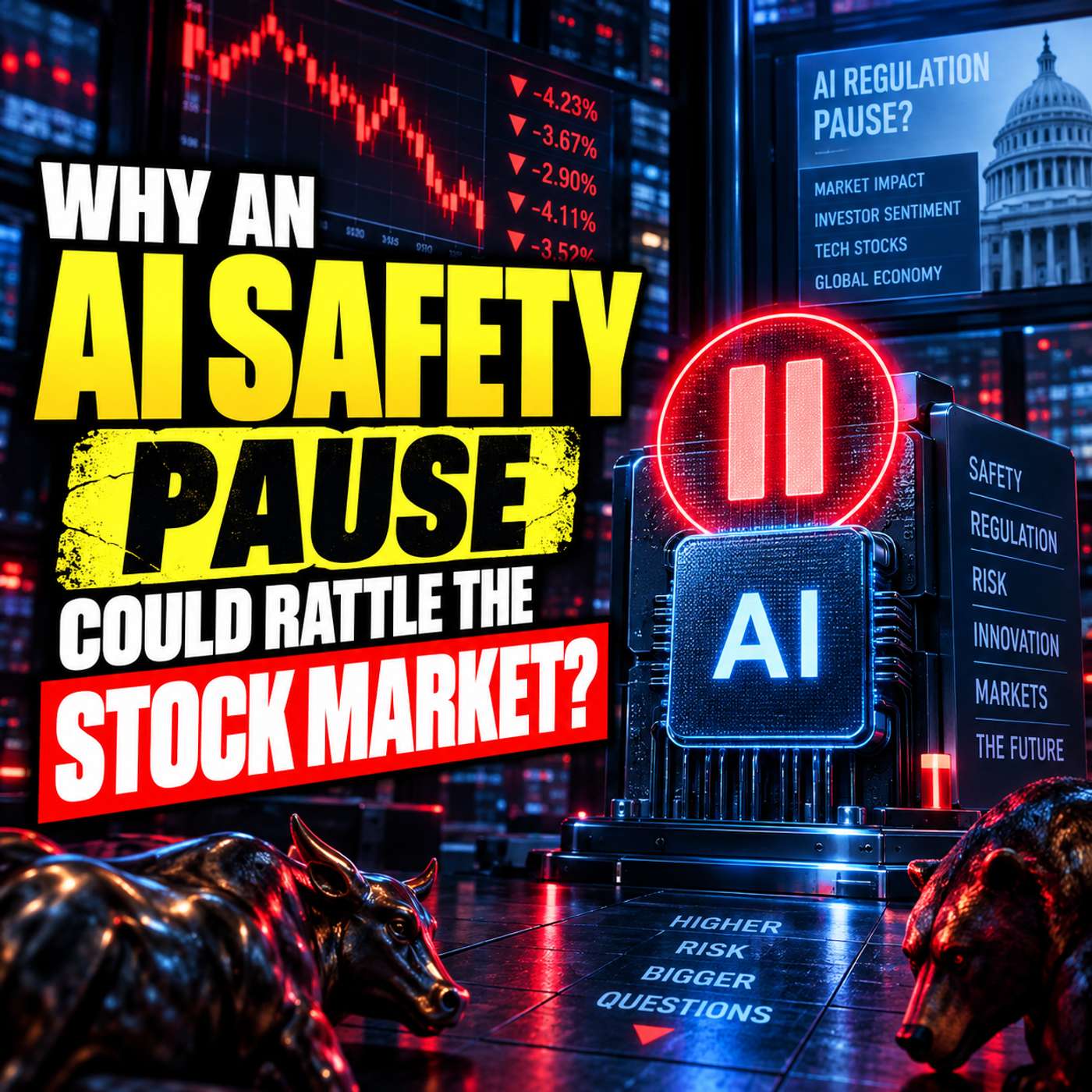 Why an AI Safety Pause Could Rattle the Stock Market?