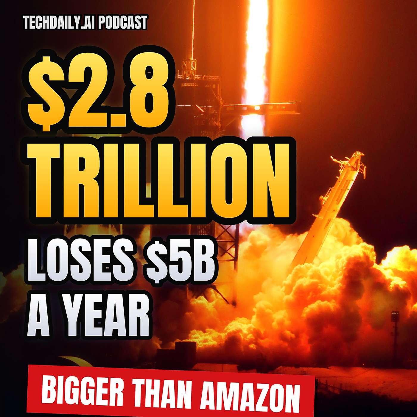 Why SpaceX Is Worth $2.8 Trillion While Losing $5 Billion a Year