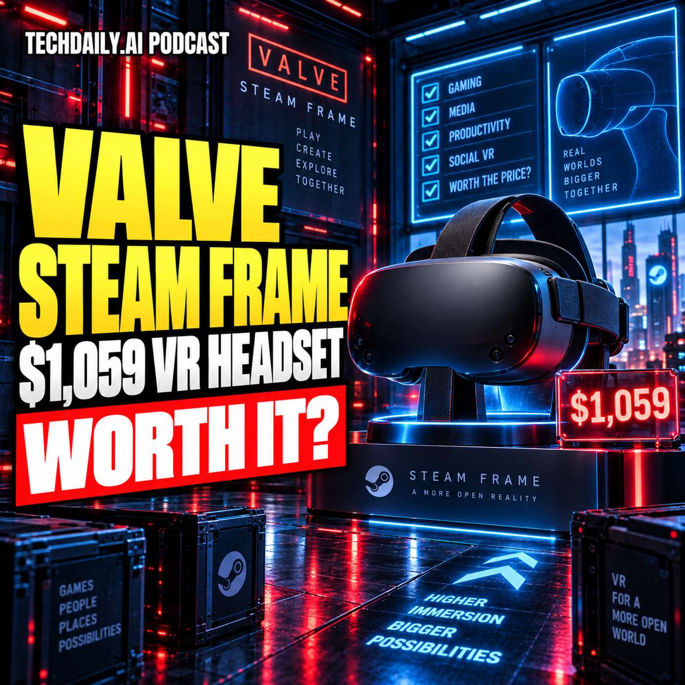 Valve Steam Frame: Is a $1,059 VR Headset Worth It?