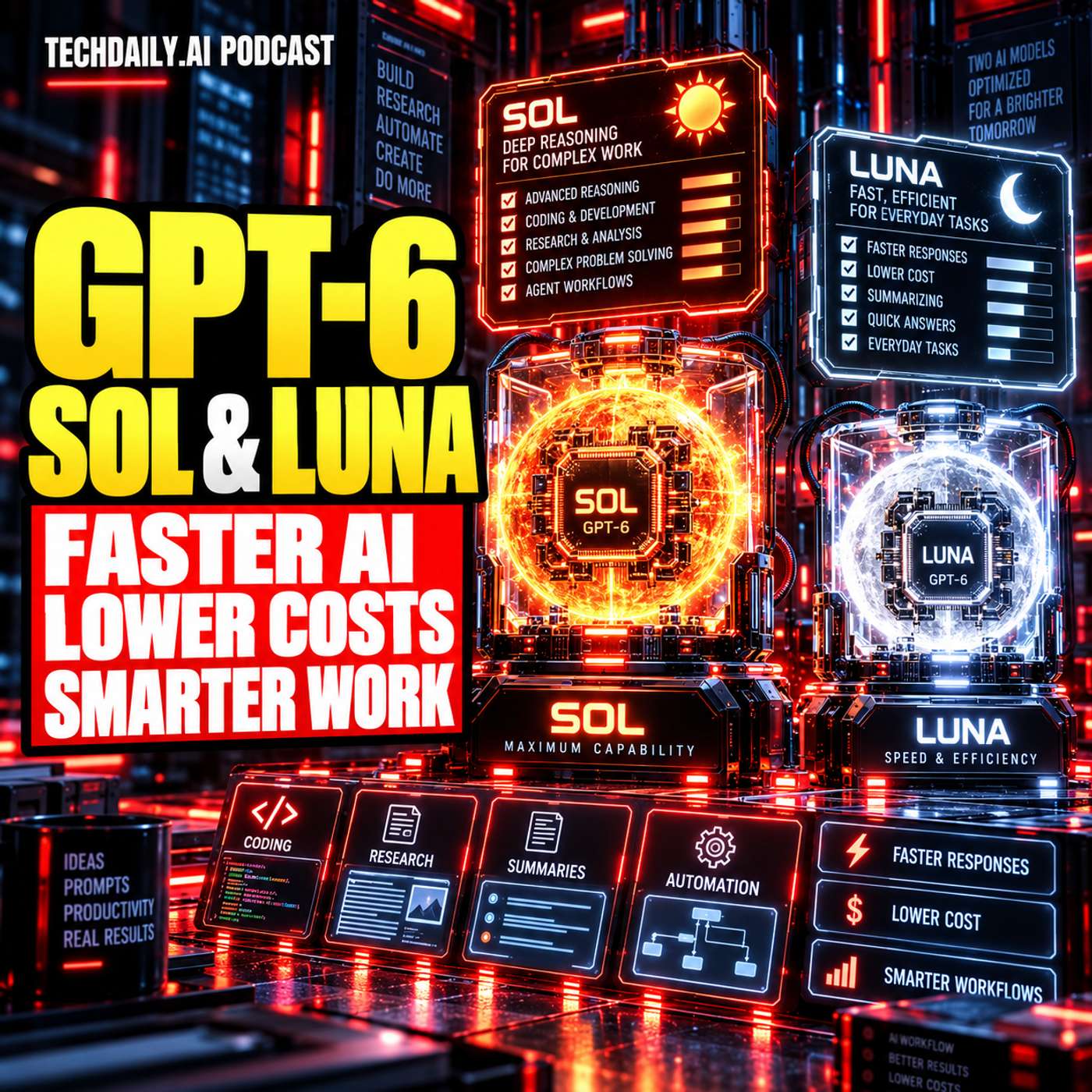 GPT-6 Sol & Luna: Faster AI, Lower Costs, Smarter Work