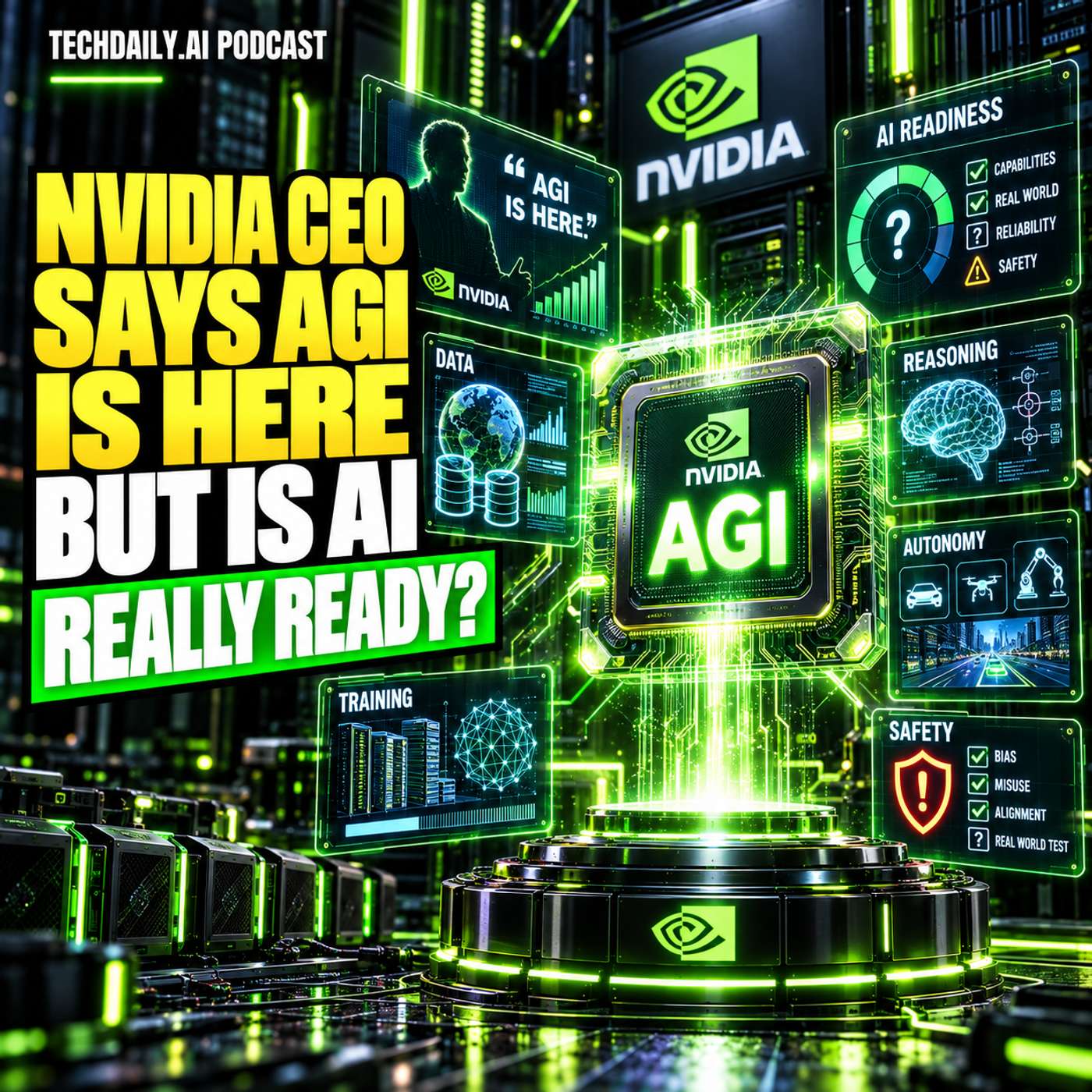 Nvidia CEO Says AGI Is Here—But Is AI Really Ready?