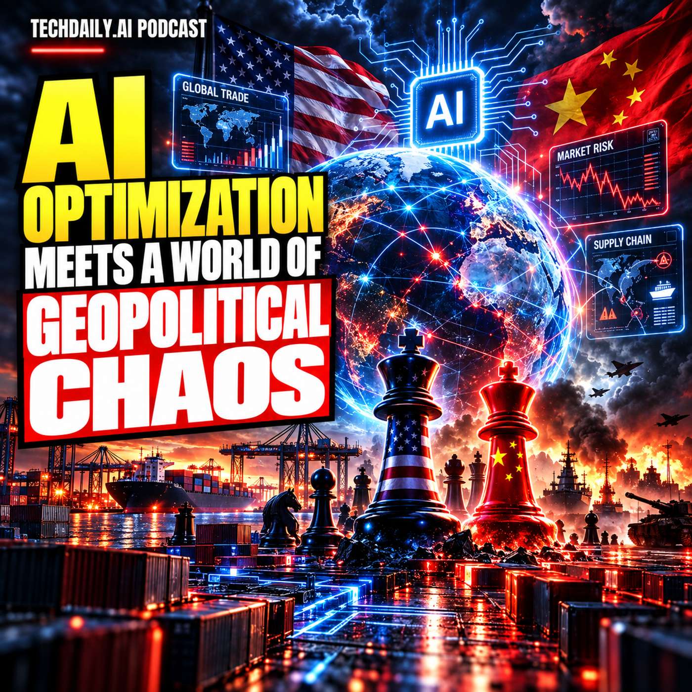 AI Optimization Meets a World of Geopolitical Chaos