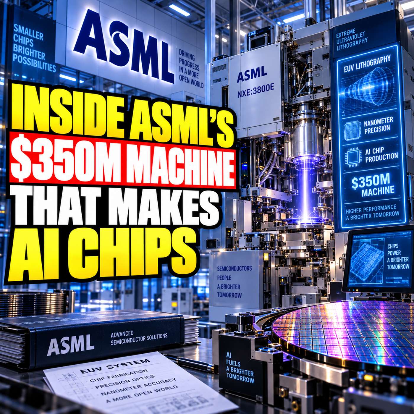 Inside ASML’s $350M Machine That Makes AI Chips