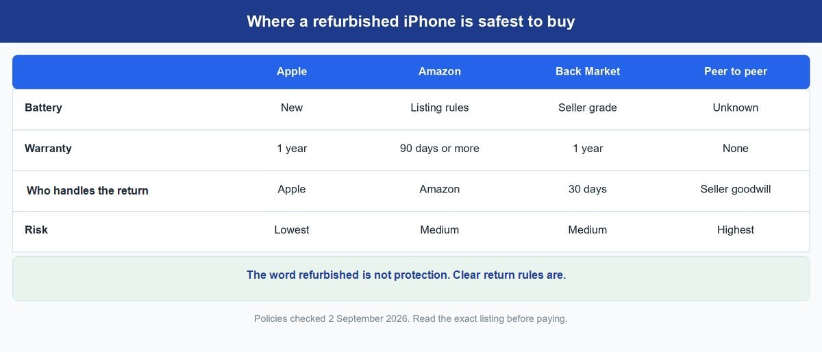 refurbished iphone