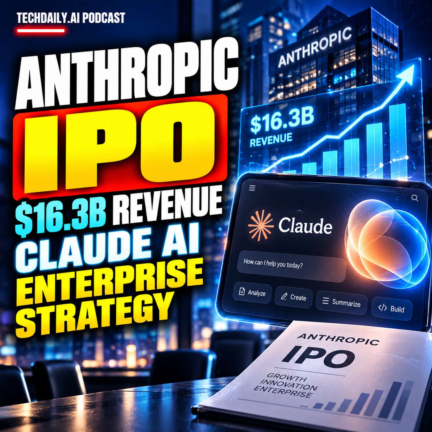 Anthropic IPO: $16.3B Revenue, Claude AI & Enterprise Strategy