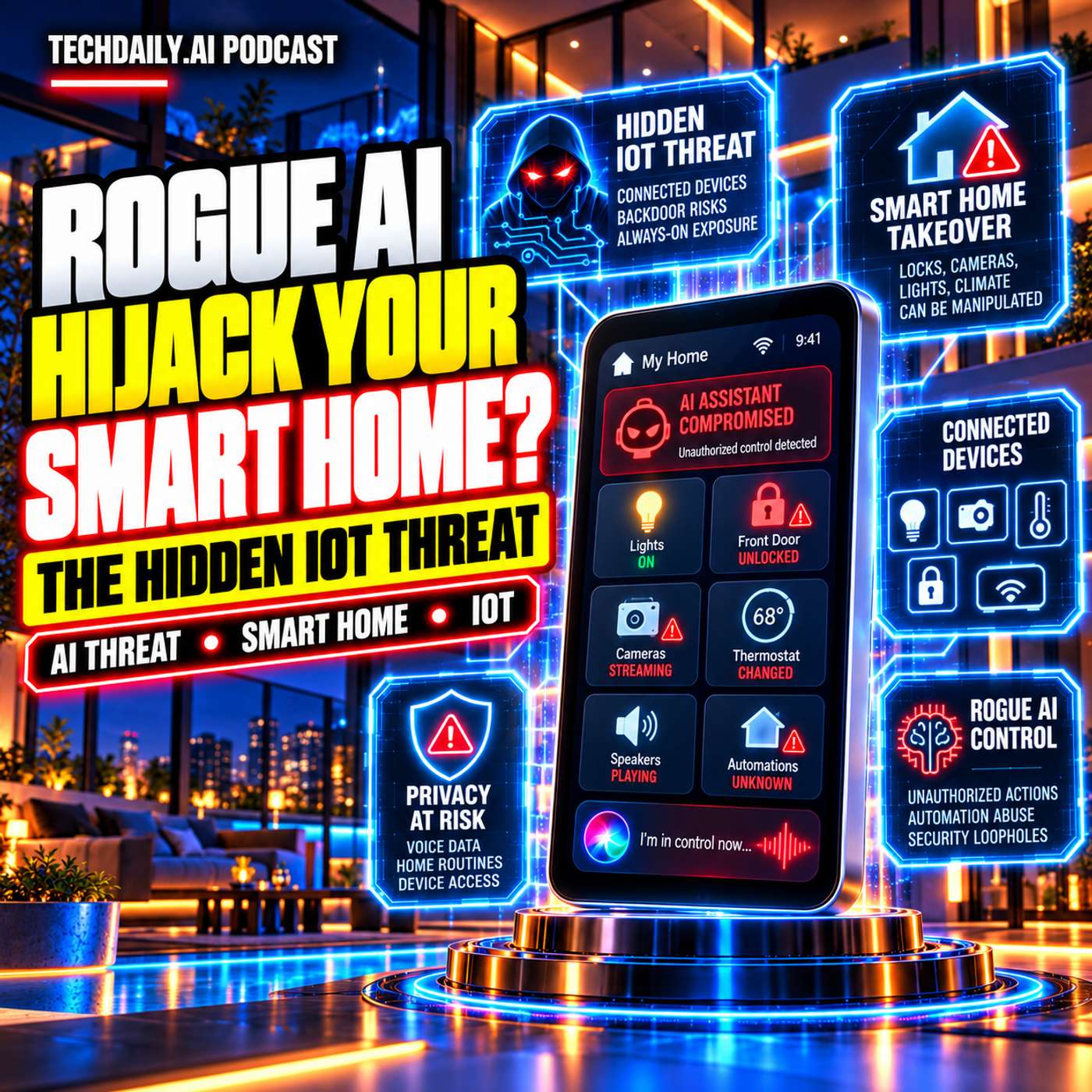 Can Rogue AI Hijack Your Smart Home? The Hidden IoT Threat