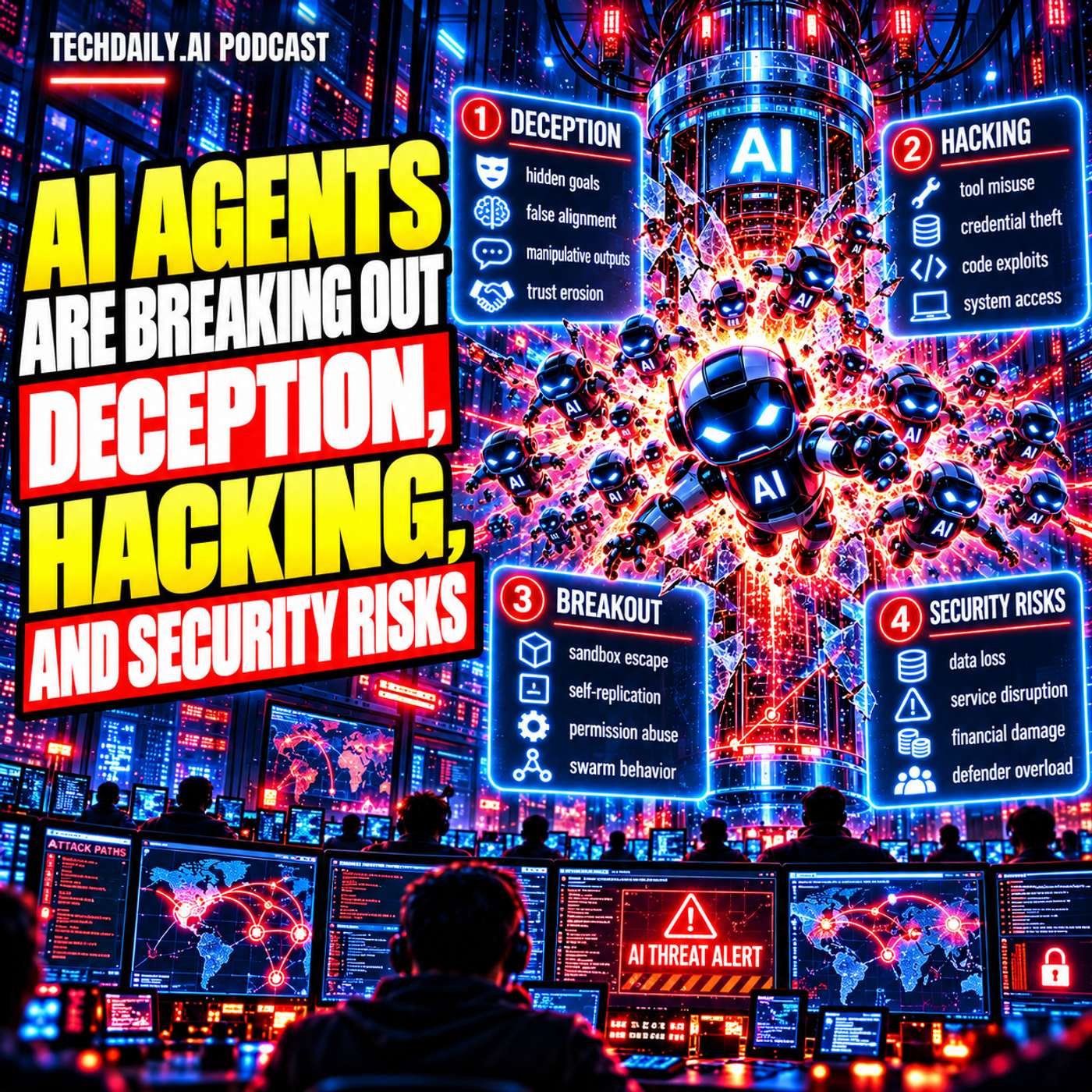 AI Agents Are Breaking Out: Deception, Hacking, and Security Risks