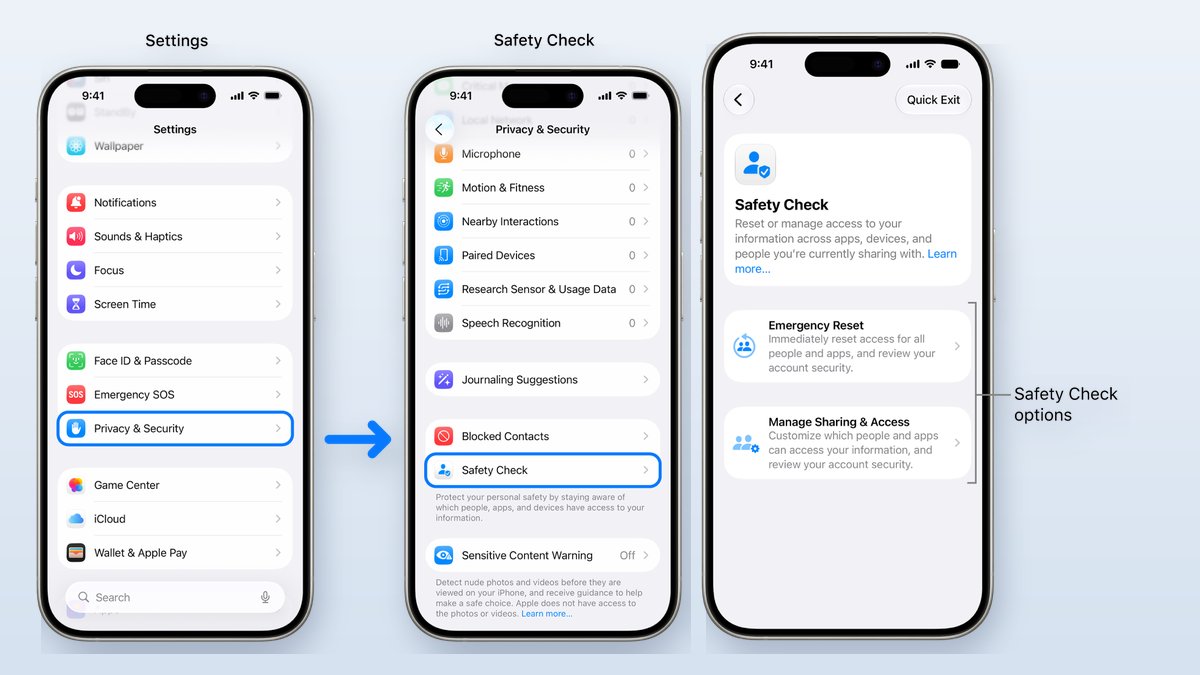 how to share location on iphone